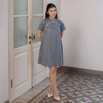 Beatrice Clothing Elina Dress Pakaian Wanita Dress Wanita