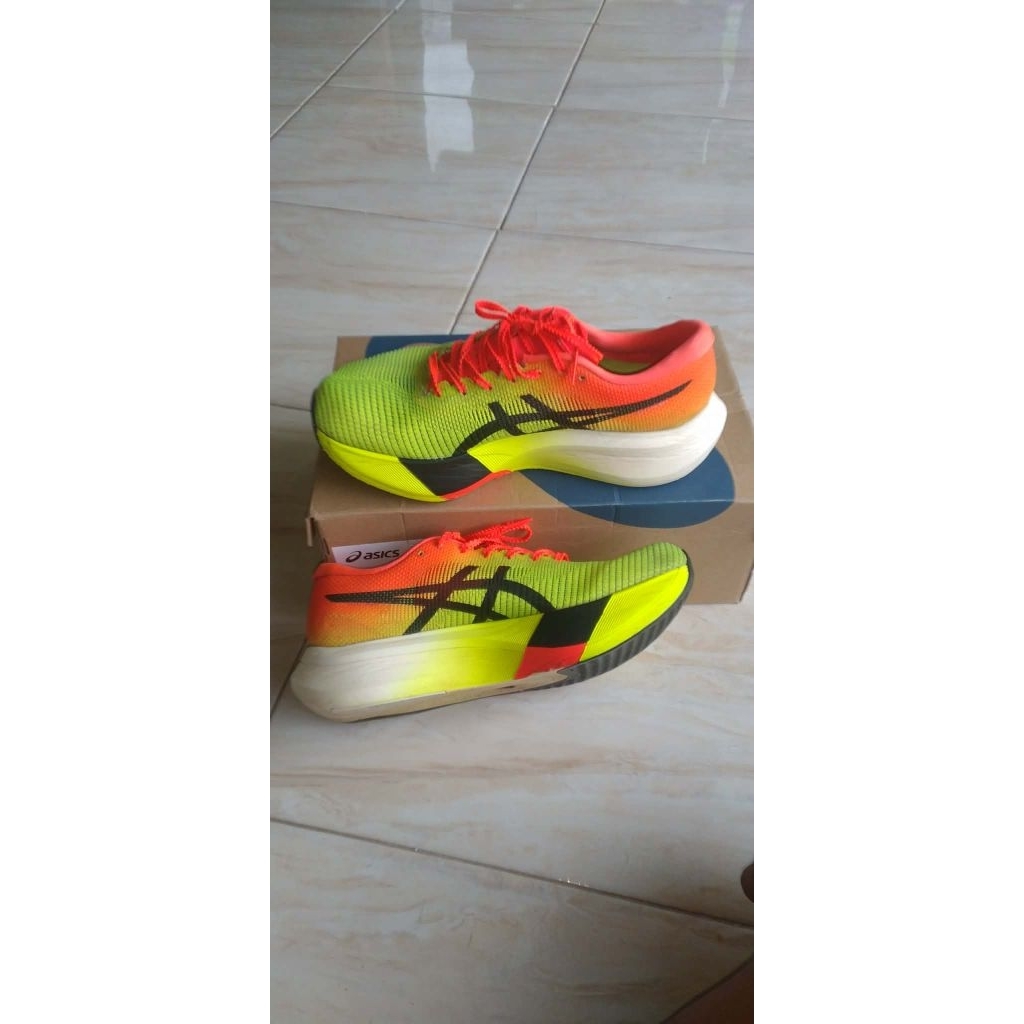 Jual Asics Metaspeed Edge Paris Safety Yellow | Shopee Indonesia