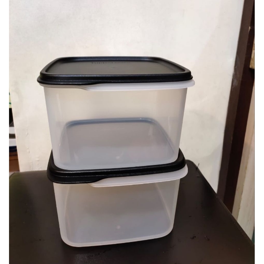 Jual TUPPERWARE Smart Saver Square 2,5 Liter isi 2 buah | Shopee Indonesia