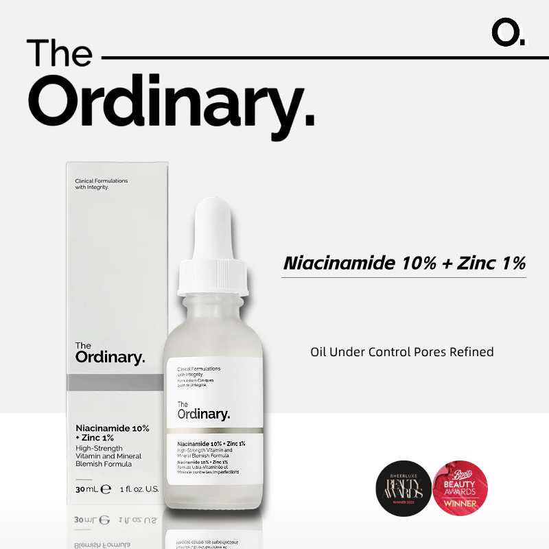 The Ordinary Niacinamide 10% Zinc 1% Serum 30ml