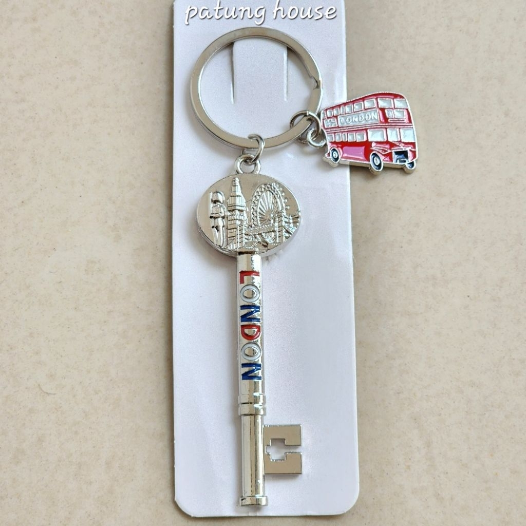 Jual Gantungan Kunci Keychain Key Chain Souvenir London Inggris Britain ...