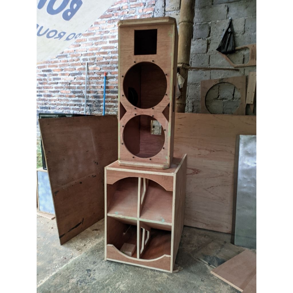 Jual BOX SPEAKER SR 15IN / KIJING 15IN DOBEL + TWITER | Shopee Indonesia