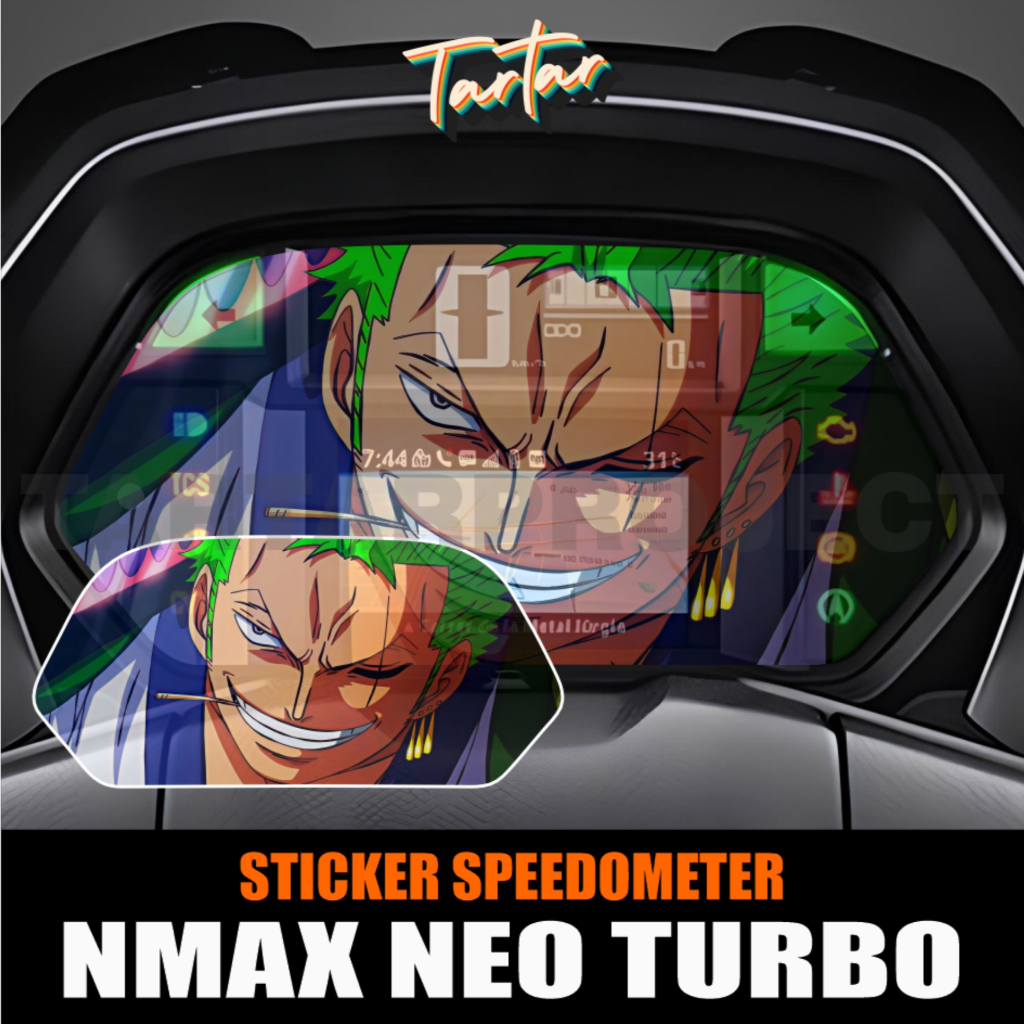 Jual Sticker Stiker Spido / Speedometer Transparant Anime Nmax Turbo ...