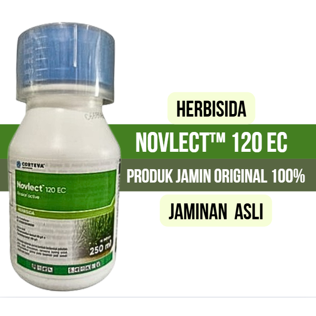 Jual herbisida NOVLECT 250ml ORI PEMBASMI RUMPUT GULMA PADA TANAMAN ...