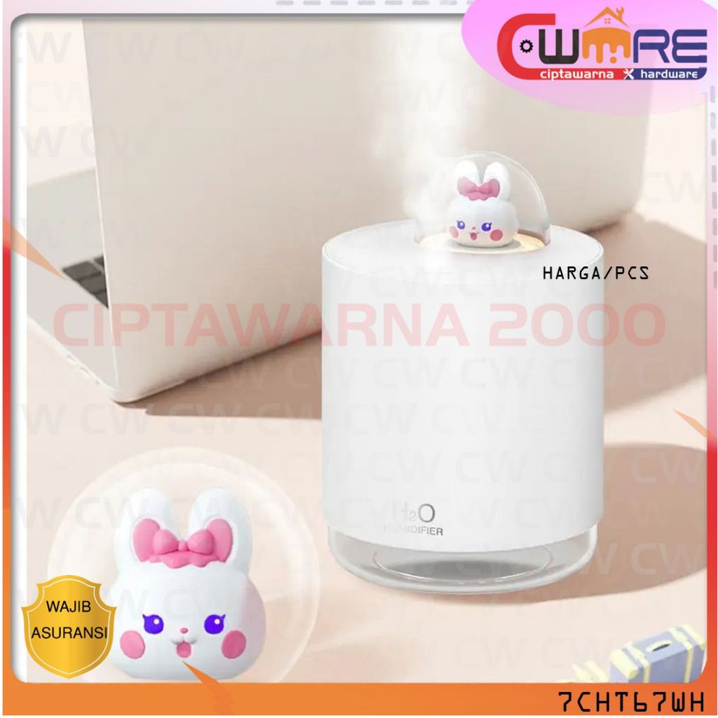 Jual Air Rabbit Humidifier Aromatherapy Ruangan Diffuser with Essential ...