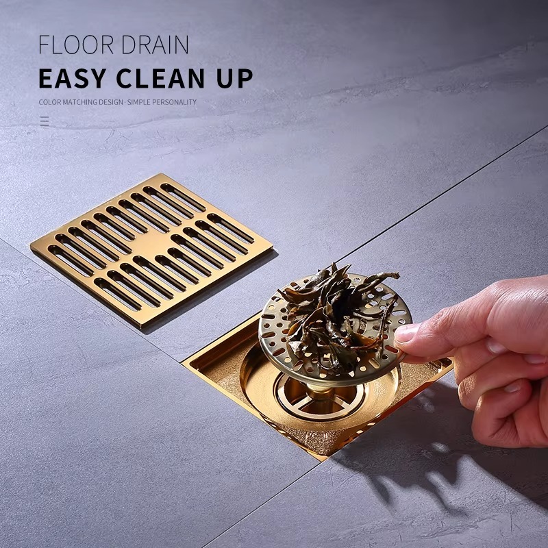 Jual Anti Bau Smart Floor Drain Gold Saringan Got Emas Saringan Got ...