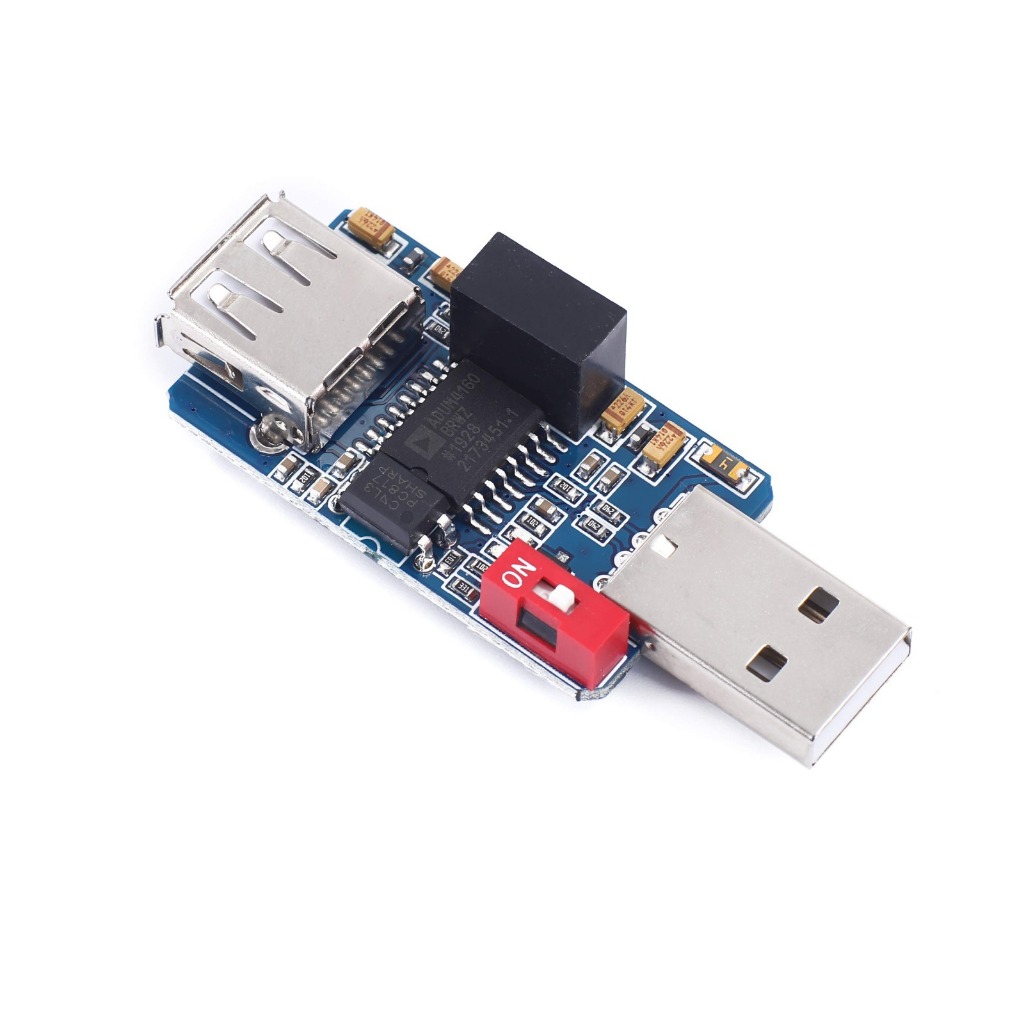 Jual Four-way USB isolator USB HUB isolation module coupling protection ...