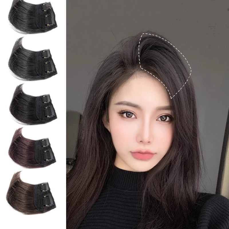 Jual Hair Topper Penutup Belahan Rambut Natural Rambut Clip On Anti ...
