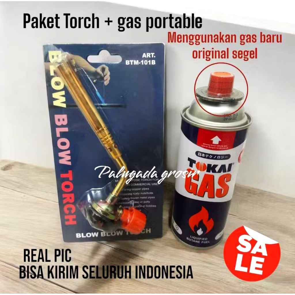 Jual Paket Torch Las dan Gas Tokai baru Original 100% / Paket Hemat ...
