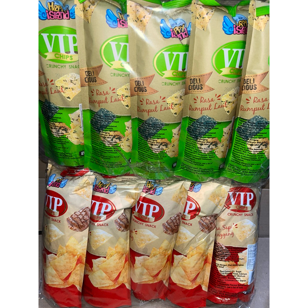 Jual Snack VIP Chips Perpak Isi 10 Pcs | Shopee Indonesia