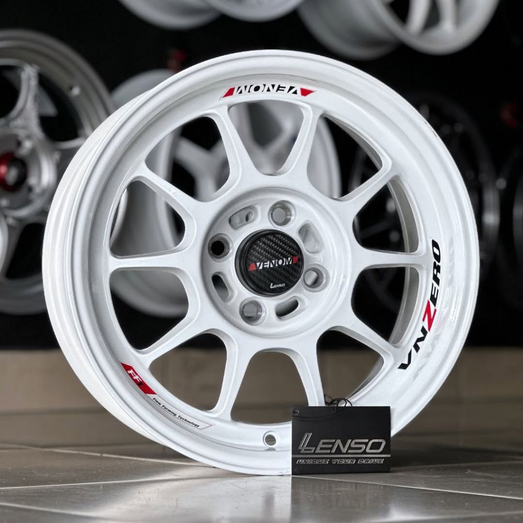 Jual velg ring 15 venom original lenso Thailand lebar 7 et 38 velg ...
