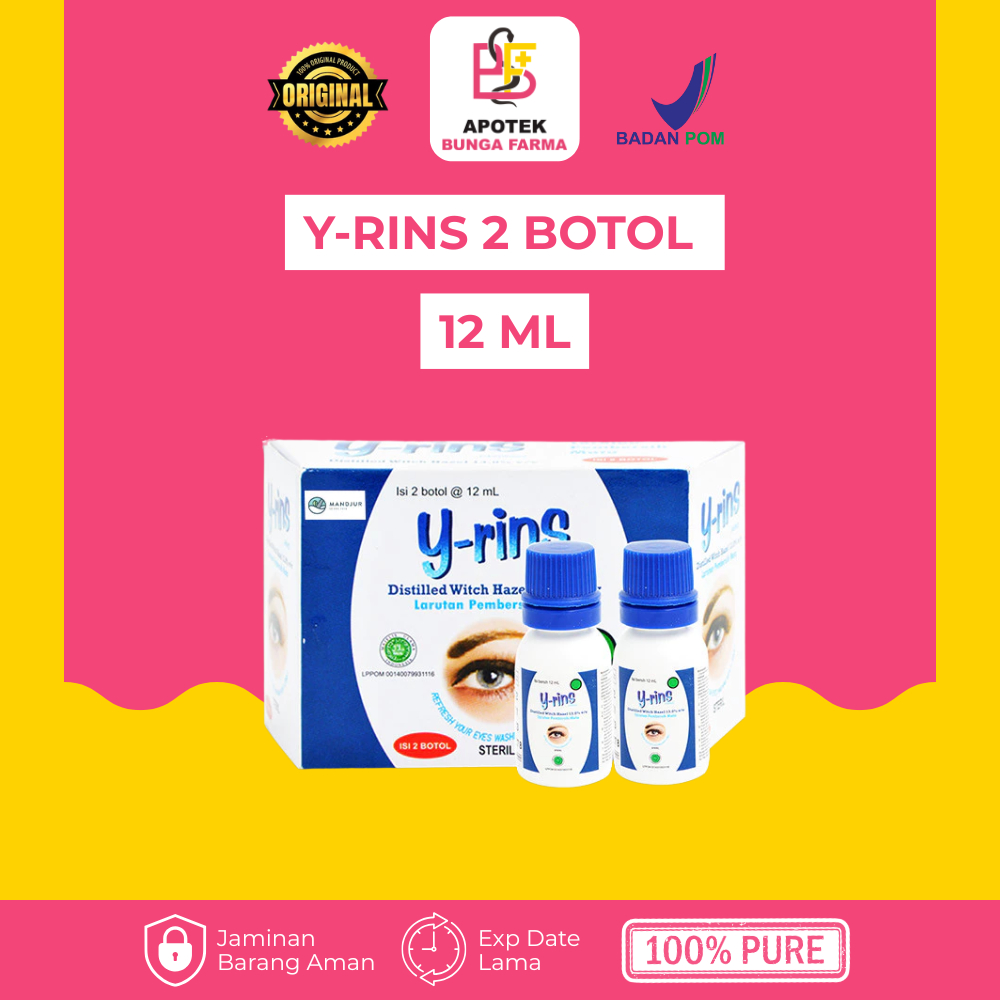 Jual Y-RINS 2 x 12 ML – Larutan Pencuci & Pembersih Mata - Larutan ...