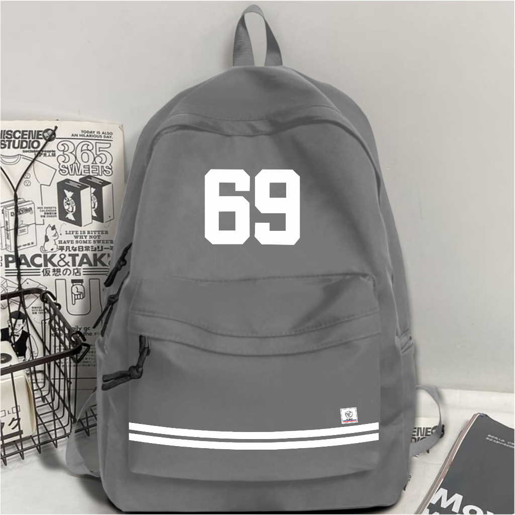 Jual Tas Sekolah Pria Terbaru/Tas Backpack Distro Casual Simple ...