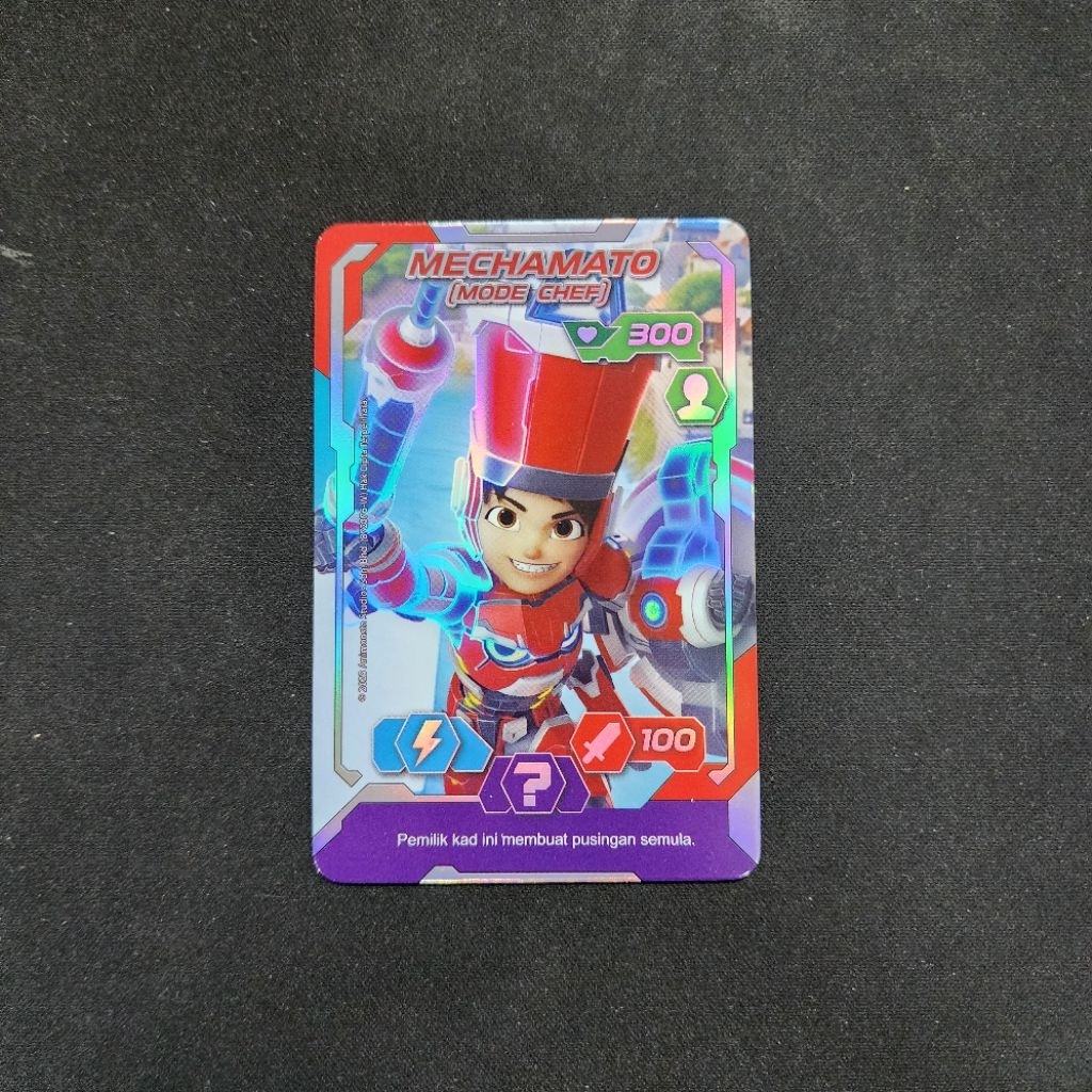 Jual Kartu Boboiboy Monsta Galaxy Card Malaysia - Mechamato Mode Chef ...