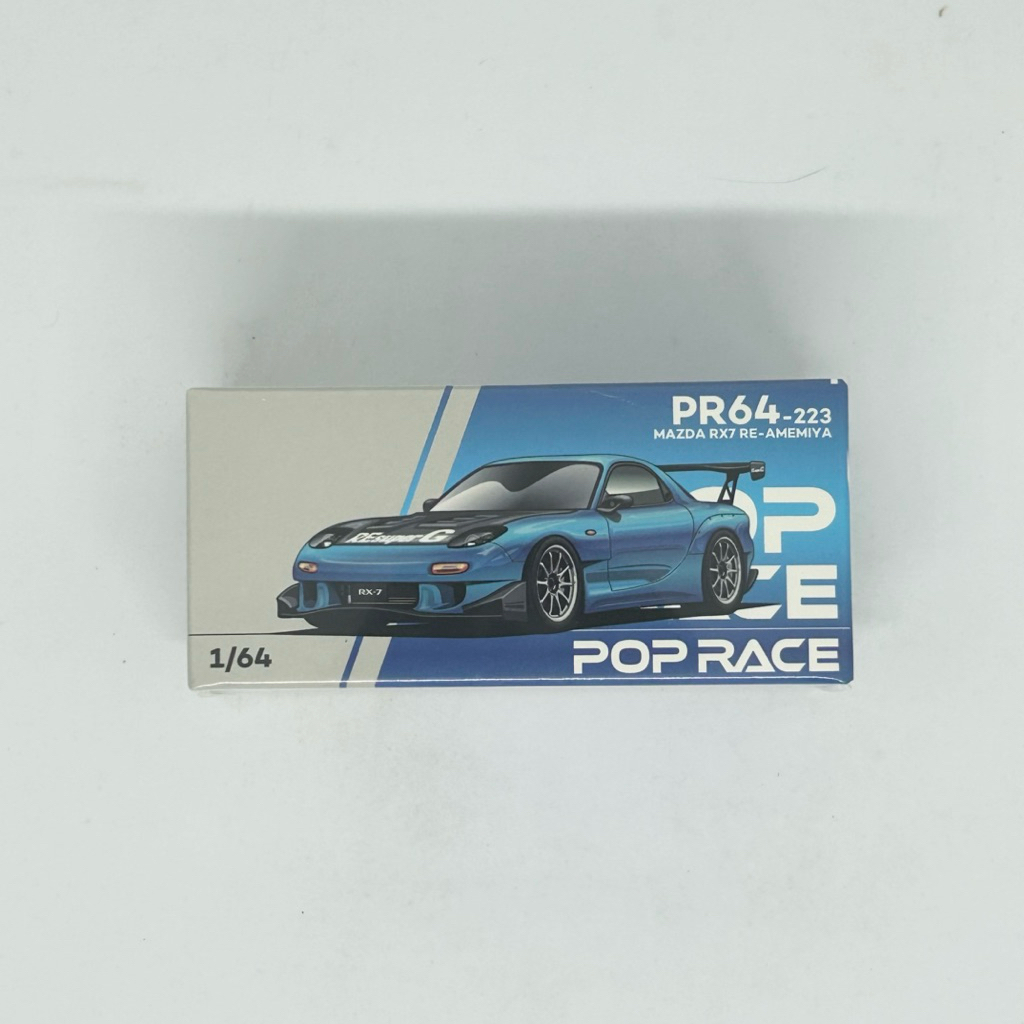 Jual Pop Race Mazda Rx 7 RE Amemiya Blue Chrome Sealed | Shopee Indonesia