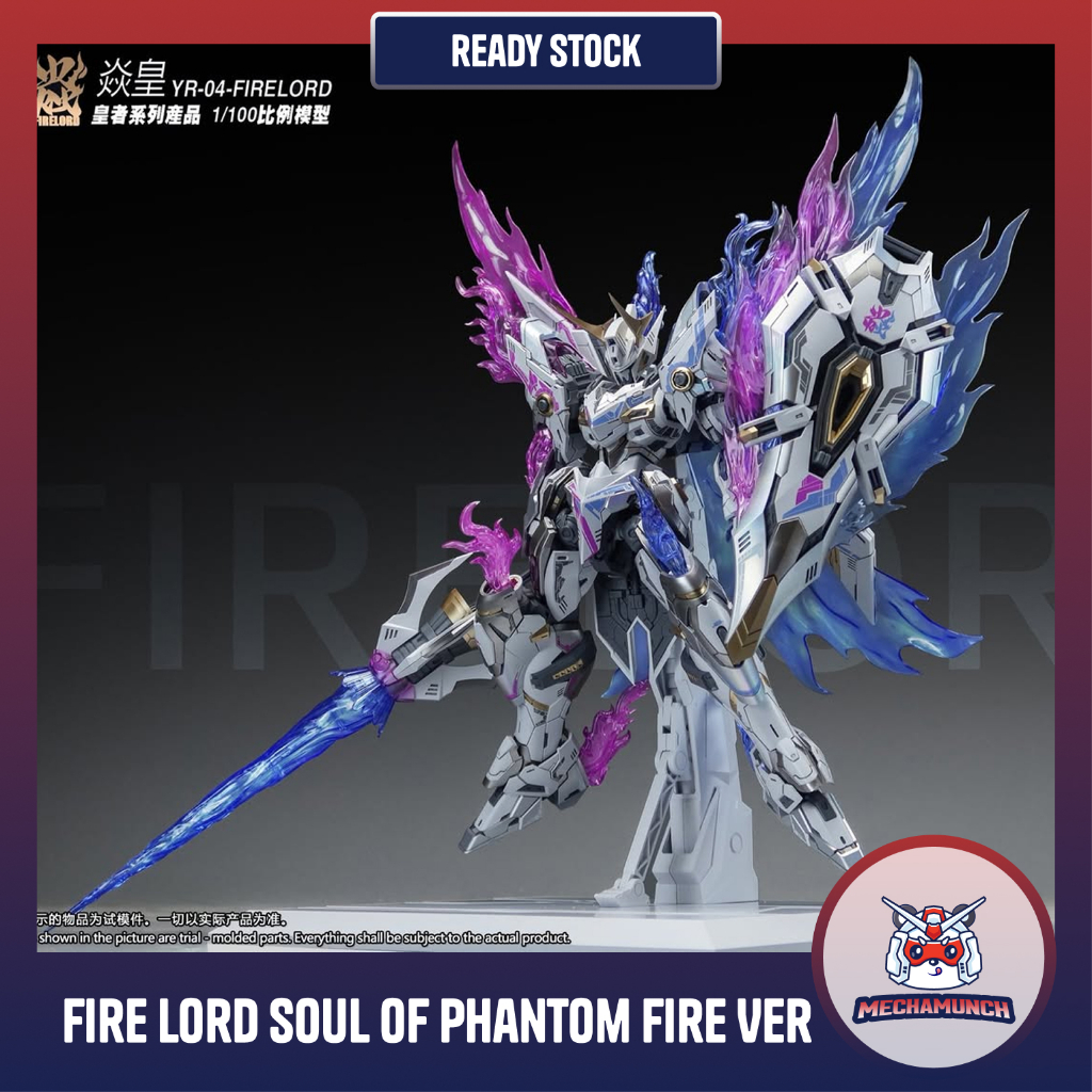 Jual SNAA YR-04 Fire Lord Firelord Phantom Fire Version 1/100 Model Kit ...