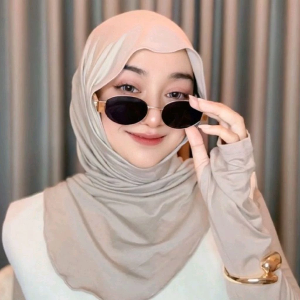 Hijab Instan Bergo Huma M Cooltech 4 Model