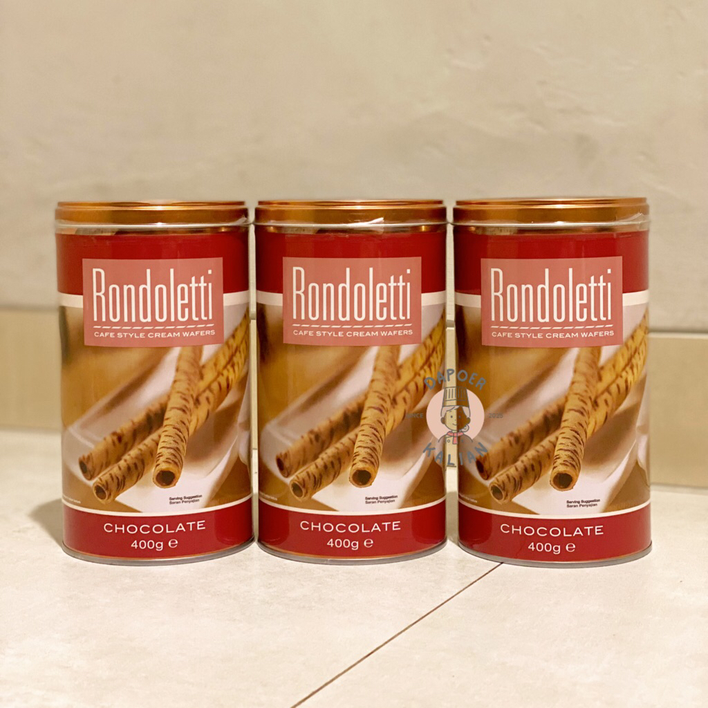 Jual Rondoletti Premium Wafer Stick Kaleng 400 Gram - Astor Rondoletti ...