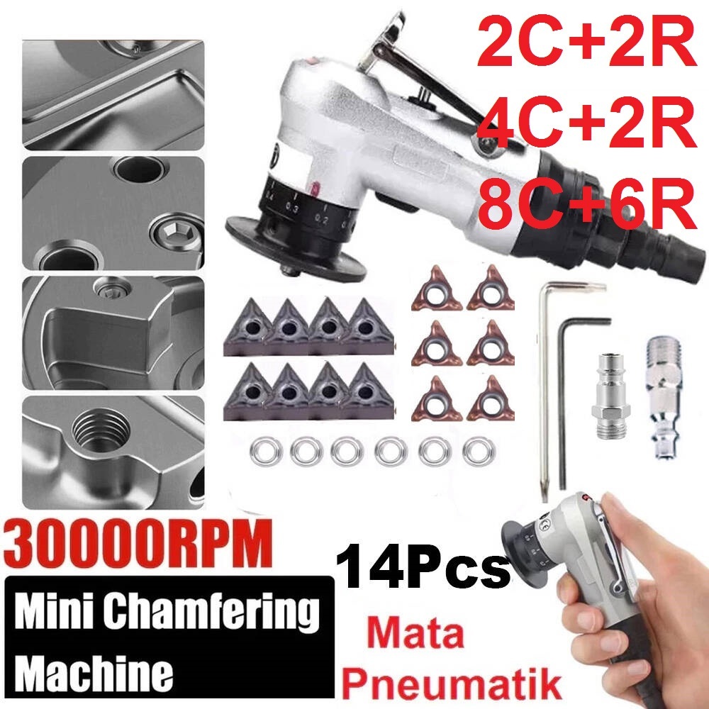 Jual Mini Pneumatic Chamfering 30000 Rpm 45 Degree Kemiringan 45 ...