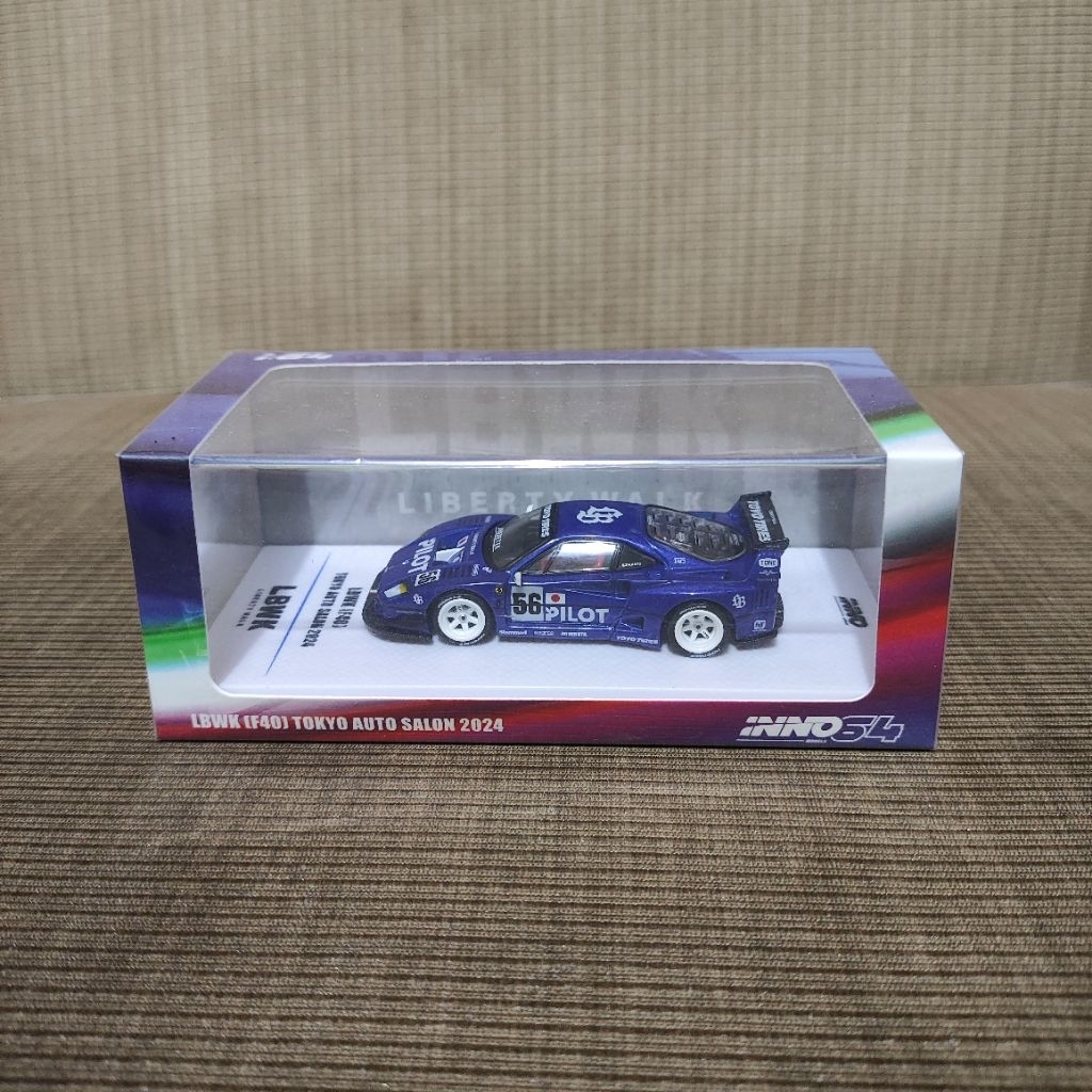 Jual Inno64 Ferrari F40 LBWK Pilot Tokyo Auto Salon 2024 Sealed ...