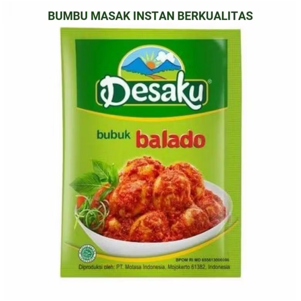 Jual Desaku Bumbu Rempah Instan Balado Kari - Rasa Otentik, Praktis ...