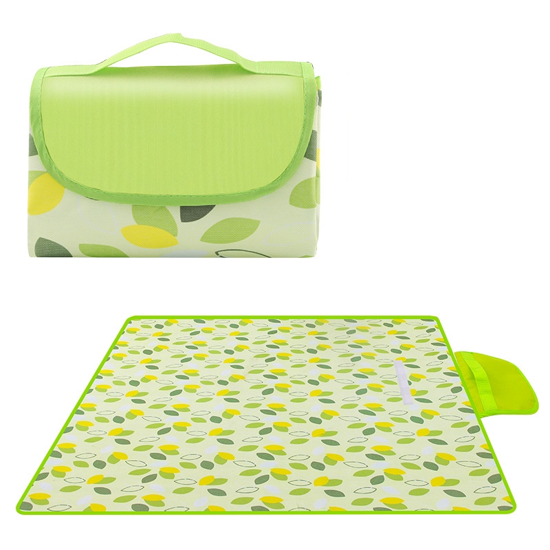 Tikar Piknik Outdoor 100x150cm/150x200cm/200x300cm Picnic Mat Lipat Anti Air Kai - foto 4