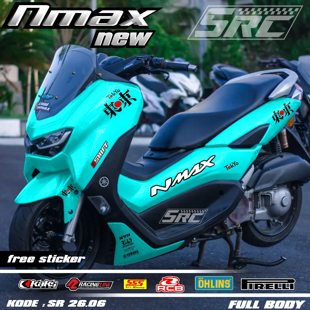 Jual COD Terbaru Decal Sticker Full Body All New Nmax Tahun 2020 2021 ...