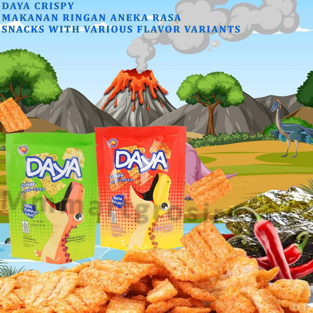 Jual Daya Snack / Makanan Ringan Aneka Varian Rasa / Snacks In Various ...