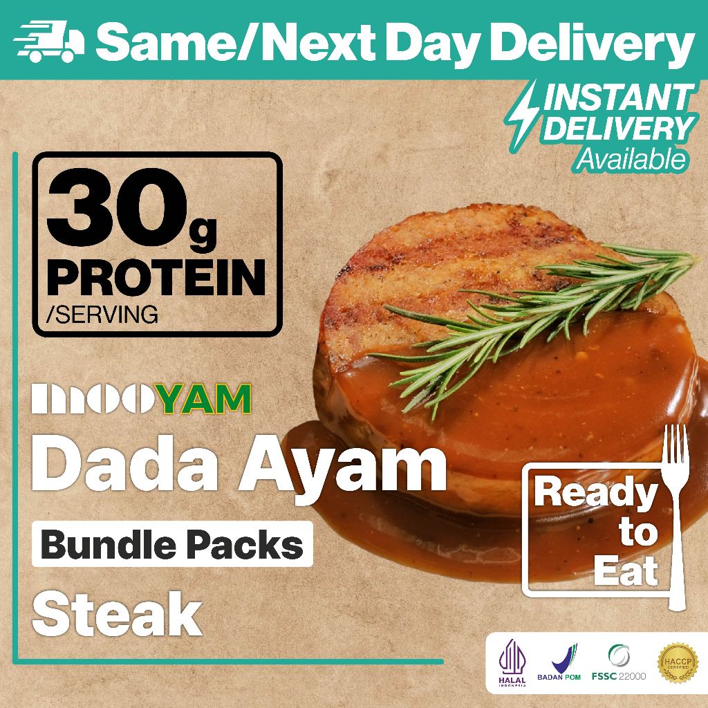Jual [Bundle] Moon Mate Dada Ayam MOOYAM Protein Ready to Eat - Chicken ...