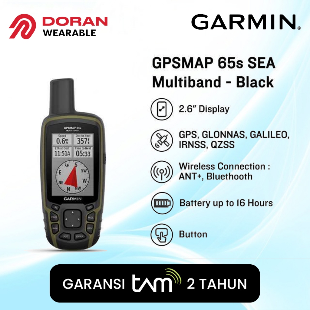 Jual Garmin Gps Map 65s Handheld Garansi TAM 2 Tahun | Shopee Indonesia