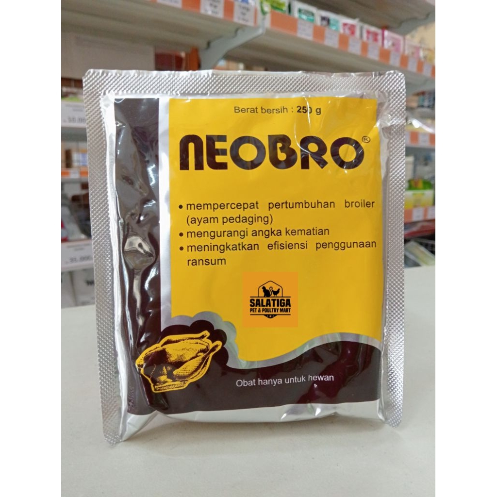 Jual NEOBRO 250 GRAM - Vitamin Penambah Berat Penggemuk Ayam Broiler ...