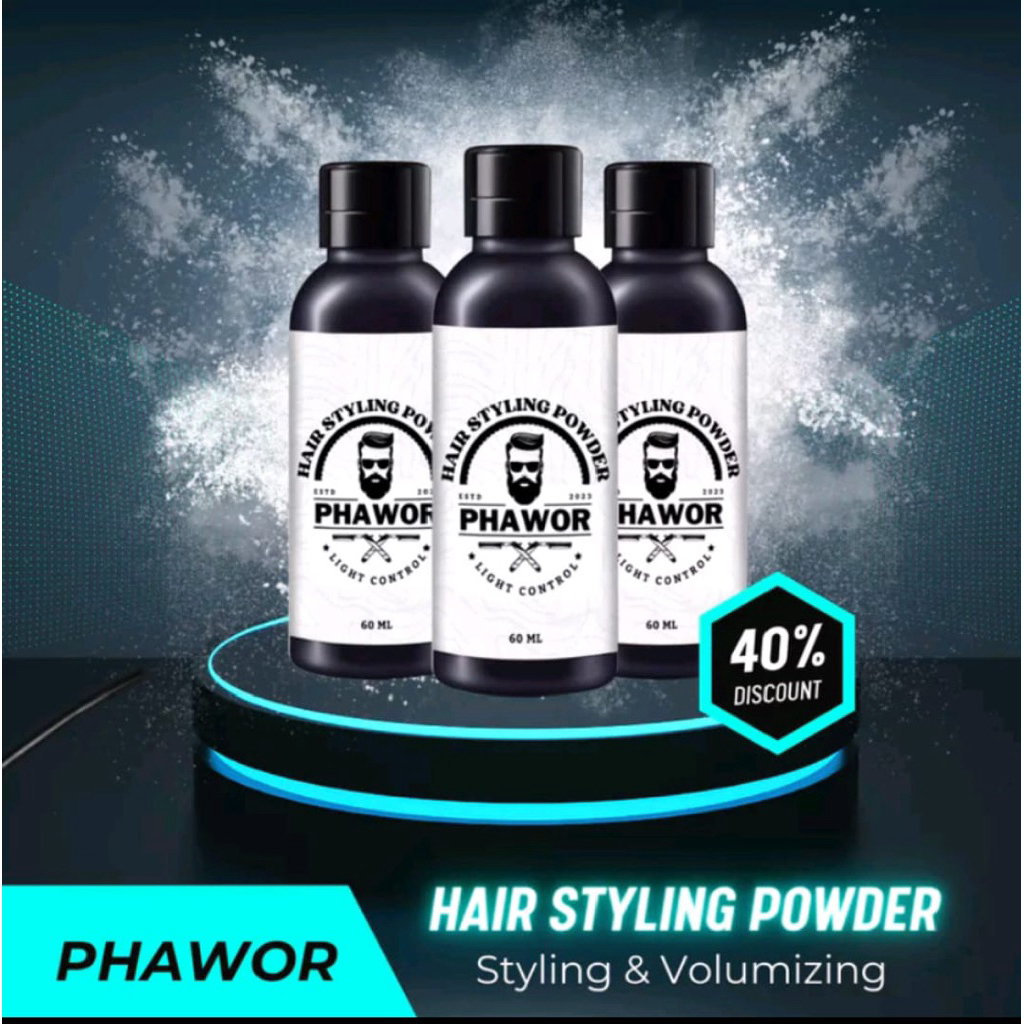 Jual Hair Powder by phawor Volumizing untuk rambut susah di atur ...