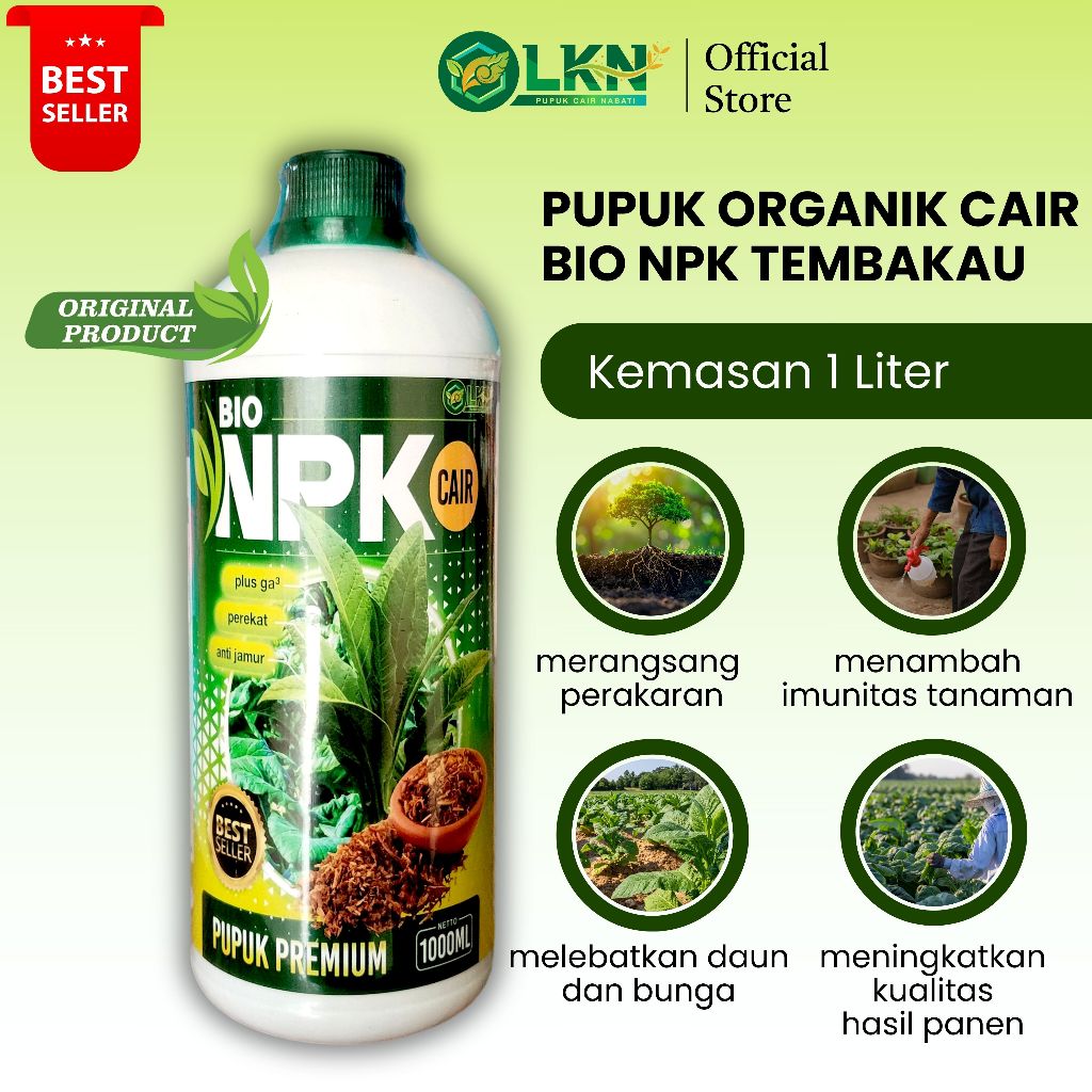 LKN Pupuk Cair NPK Khusus Tanaman Tembakau