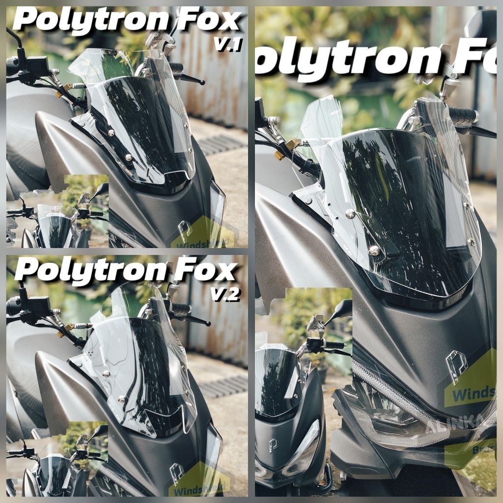 Jual Visor POLYTRON FOX R/Fox 350 PNP Windshield Visor Polytron Fox R ...