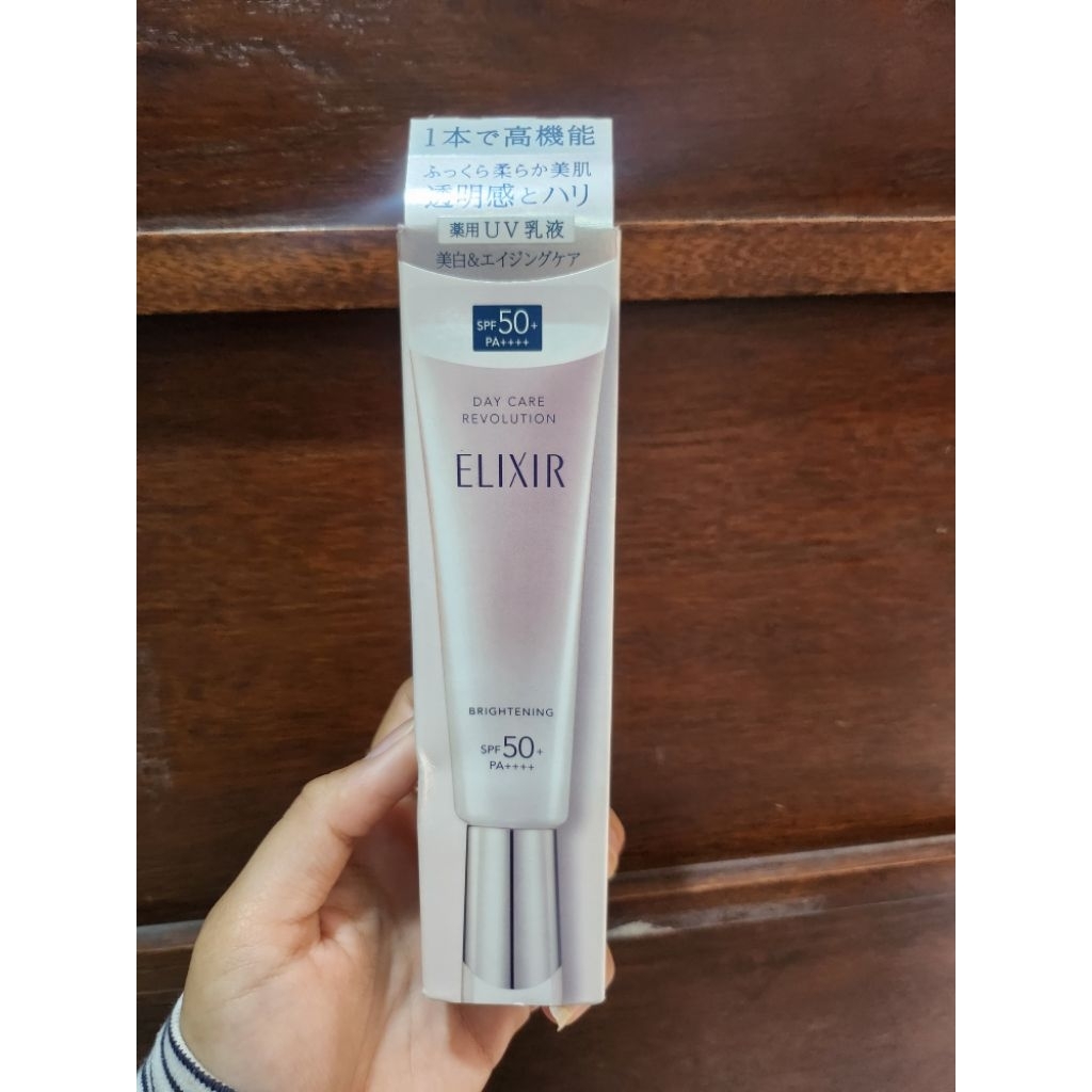 Jual Elixir Day Care Revolution Brightening / Anti Aging SPF 50+ PA ...