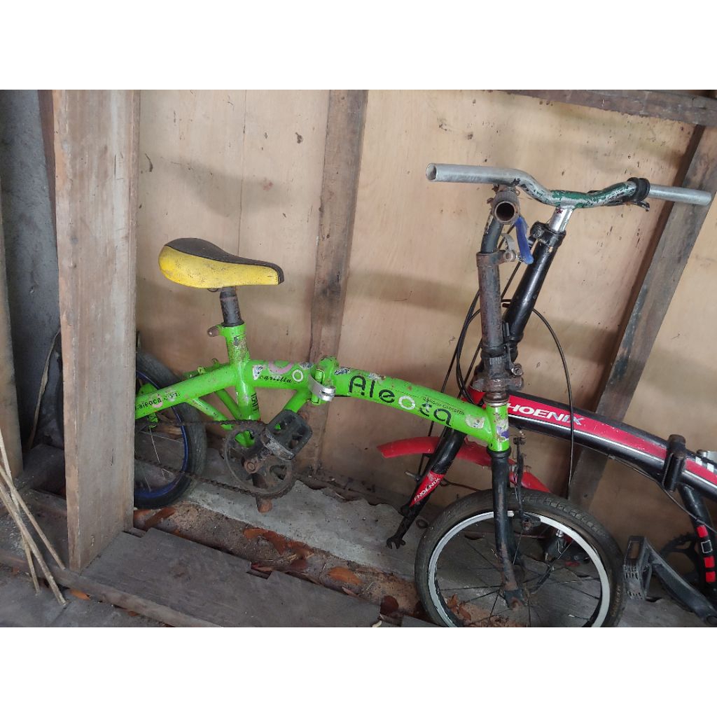 Jual frame seli rangka sepeda lipat Aleoca ring 16 | Shopee Indonesia