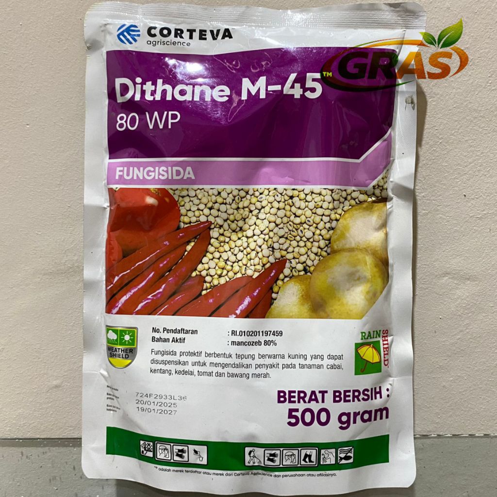 Jual Fungisida DITHANE M-45 80 WP 500GRAM dan 1kg | Shopee Indonesia