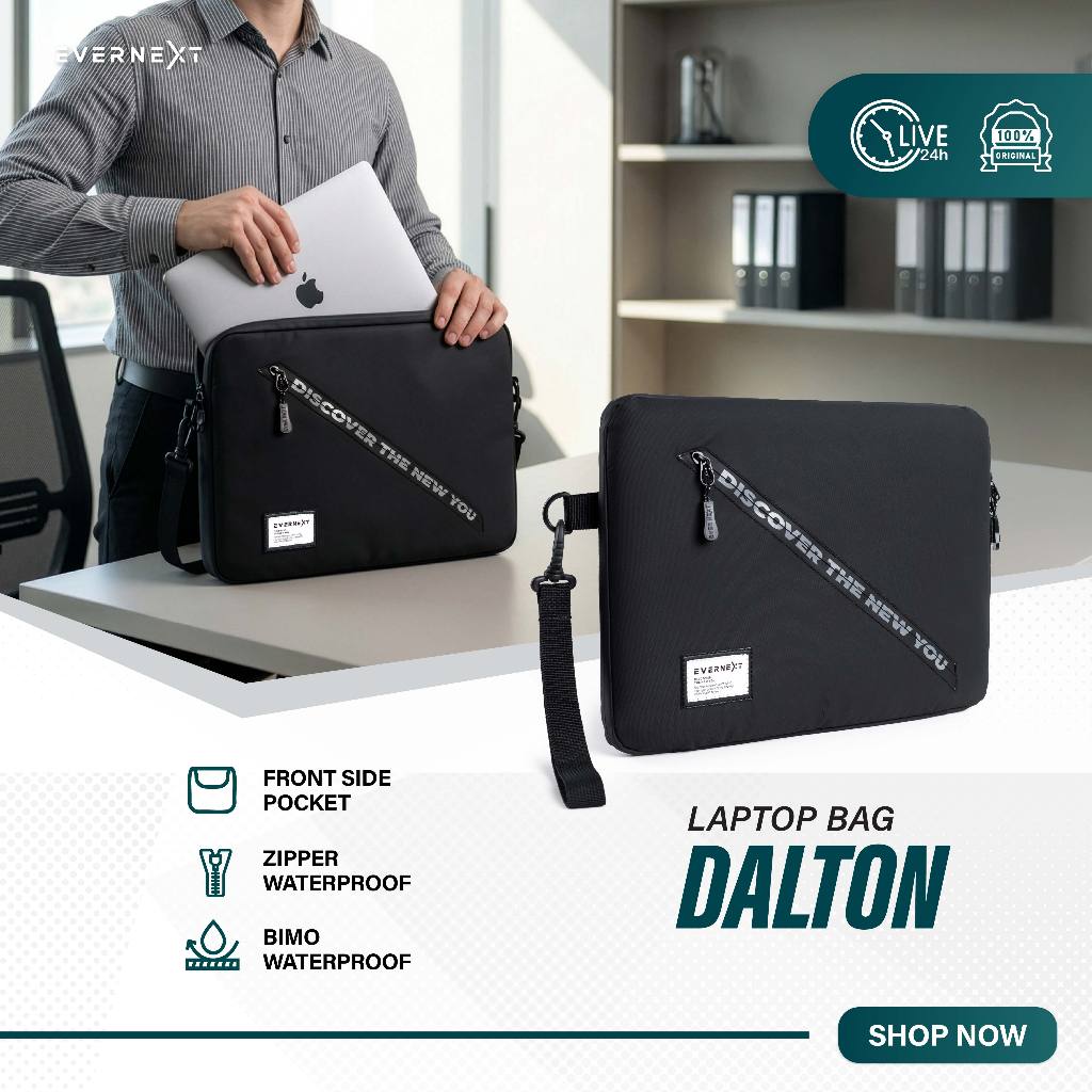 Jual Evernext - Tas Laptop Waterproof Soft Case Laptop Dalton Anti Air ...