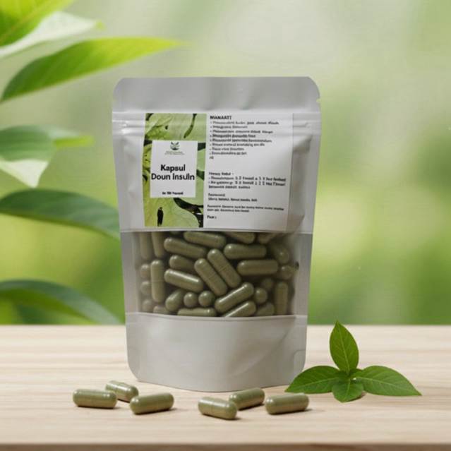 Kapsul Insulin Isi 100 Asli Herbal Penurun Gula Darah