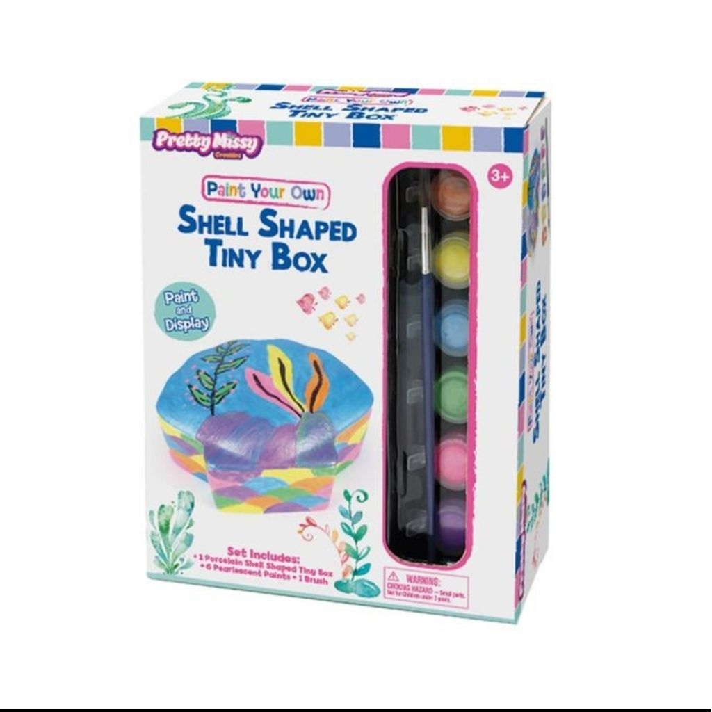 Jual Pretty Missy set DIY paint your OWN bentuk Kerang ori Toys Kingdom ...