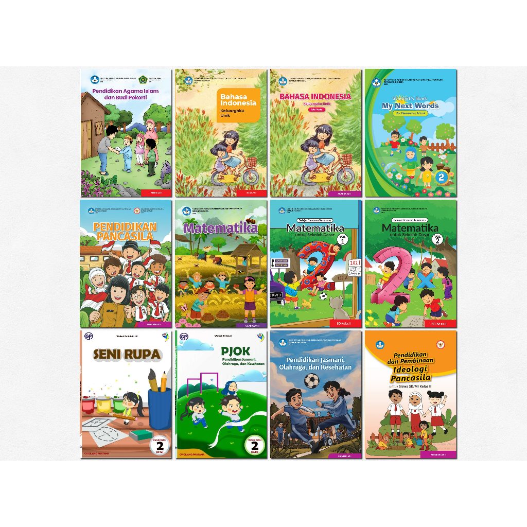 Jual BUKU KURIKULUM MERDEKA KELAS 2 SD KUMER / PENGGERAK KURIKULUM 2021 ...