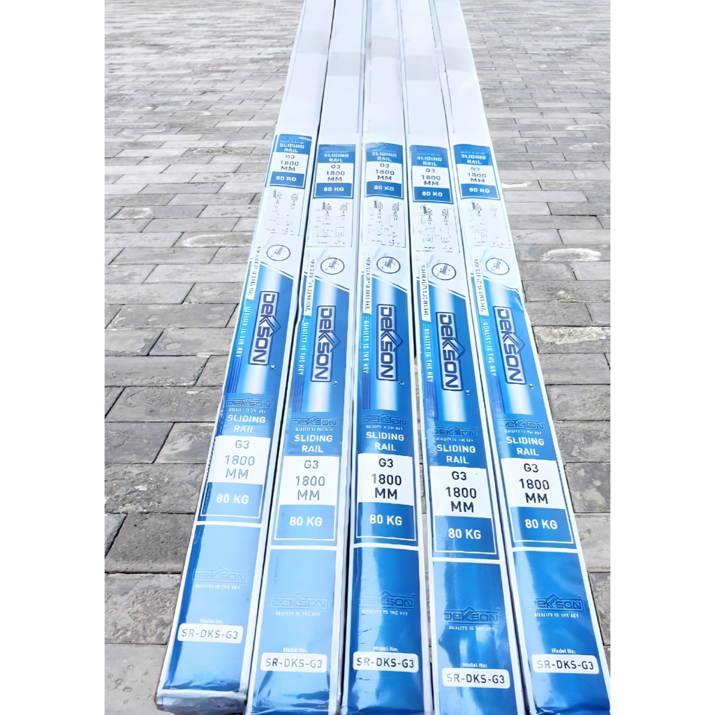 Jual Rel Sliding Door DEKKSON Besi Galvanis 100% Original Set Komplit ...