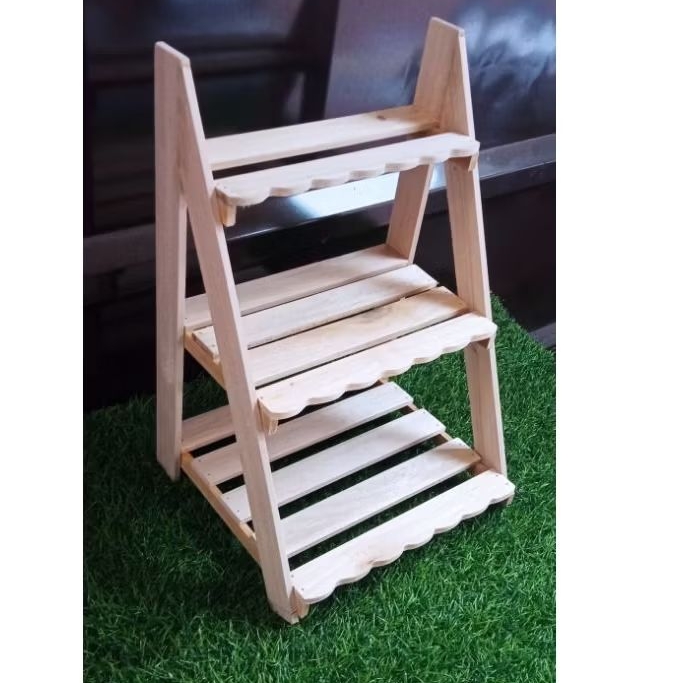 Jual rak display dekorasi 3 susun | Shopee Indonesia