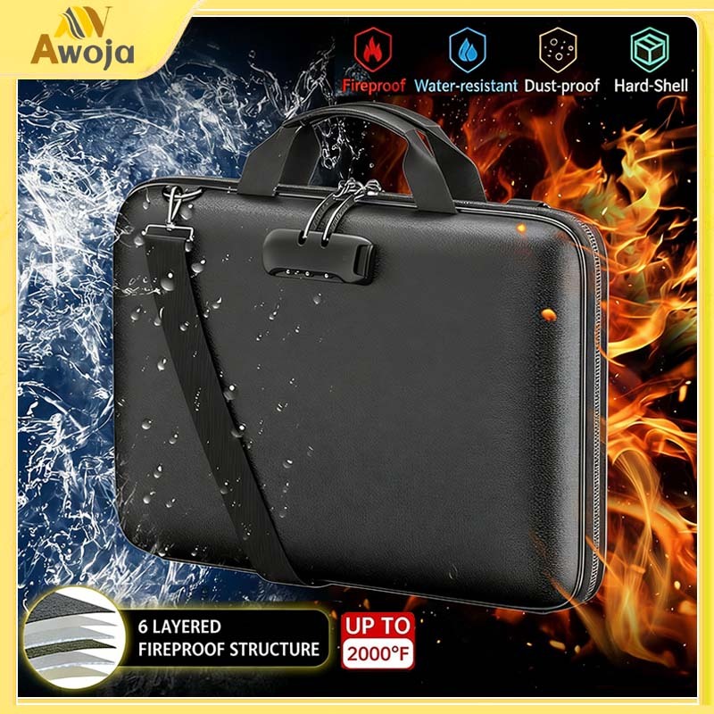 Jual [Upgraded]Tas Penyimpan Dokumen Tahan Api dan Tahan Air dengan ...