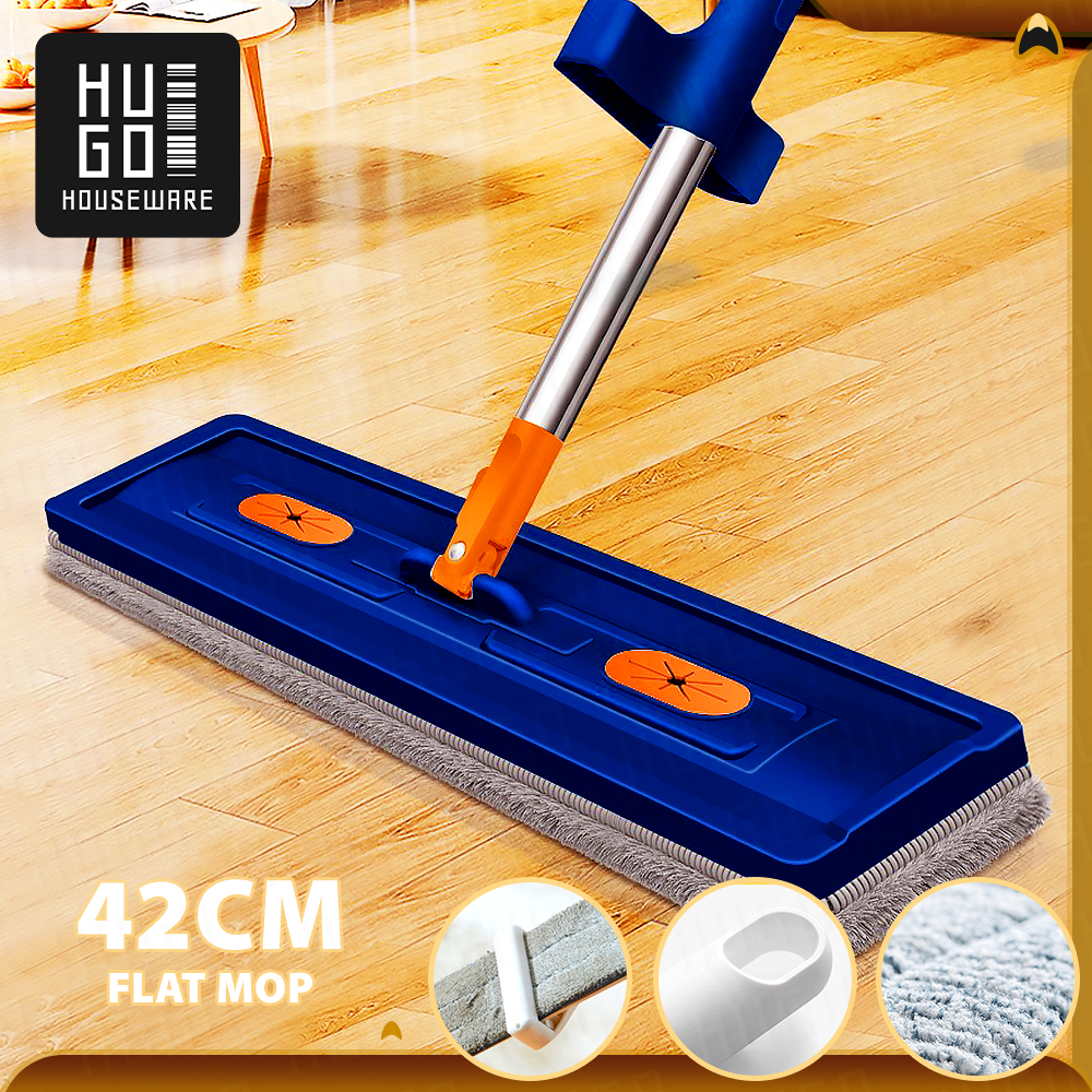 Jual Hugo Houseware Alat Pel Lantai Microfiber Besar Alat Pel Otomatis ...