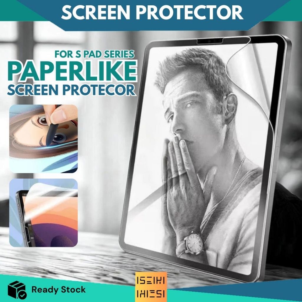 Jual Paper Like Screen Protector Samsung Galaxy Tab S10 S9 Plus /A9 A10 ...