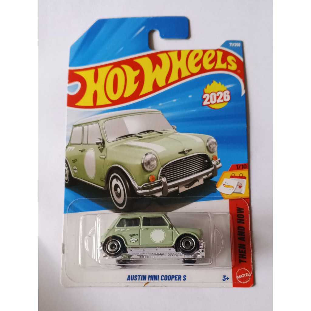 Jual Hot Wheels - Austin Mini Cooper S Green Then And Now 2026 | Shopee ...