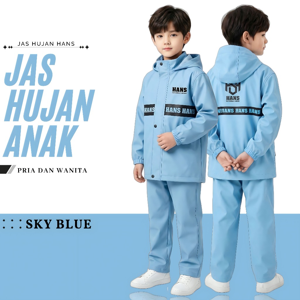 Jas Hujan Anak Karakter by HANS foto 3
