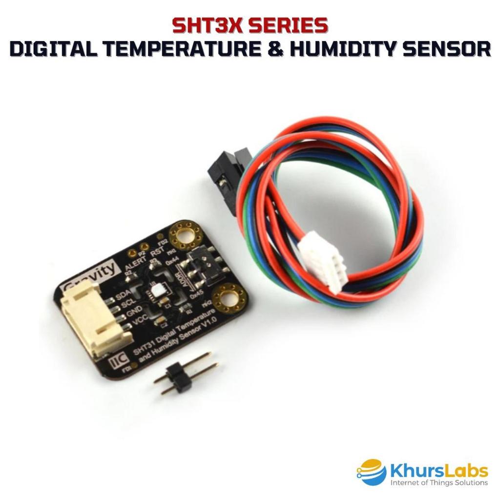 Jual DFRobot Fermion Gravity SHT31 SHT31-F SHT35 SHT40 Temperature ...
