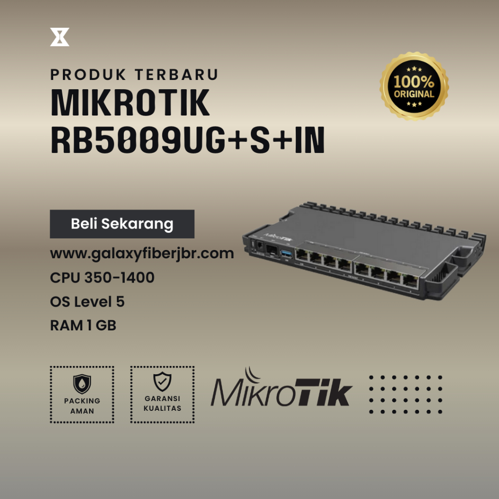 Jual MikroTik RB5009UG+S+IN RB 5009 router | Shopee Indonesia